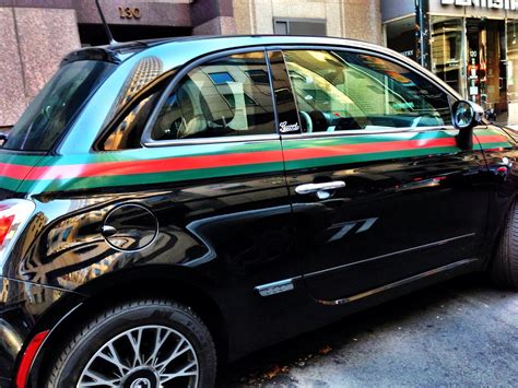 fiat 500 gucci edition styling|Gucci Fiat 500 hatchback.